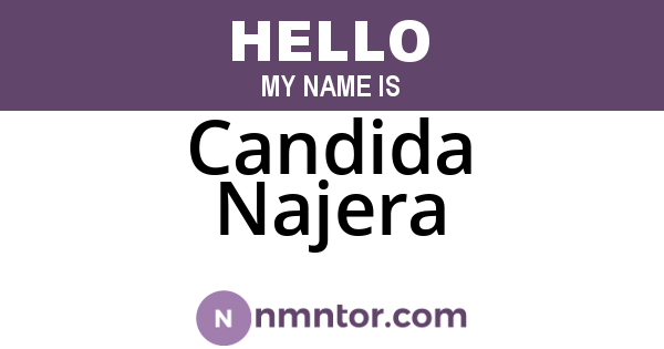 Candida Najera