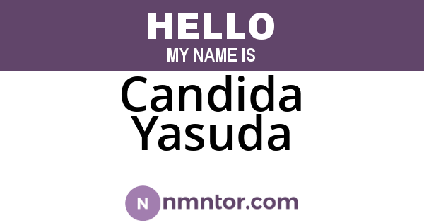 Candida Yasuda