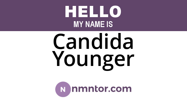 Candida Younger