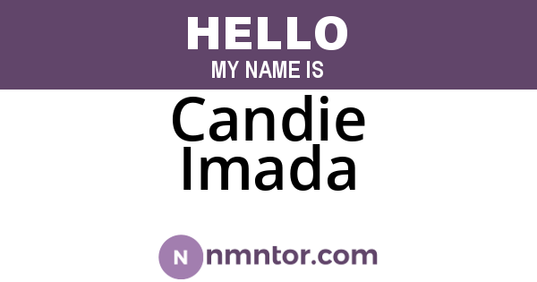 Candie Imada