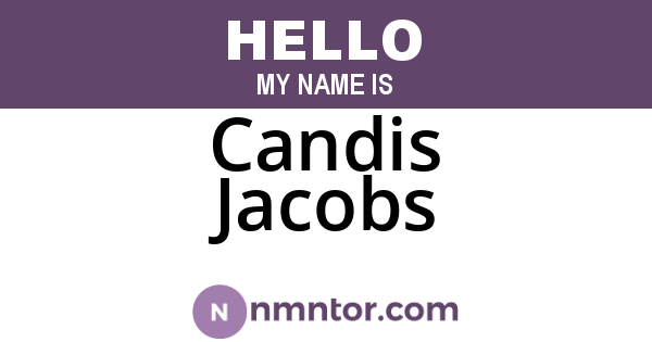 Candis Jacobs