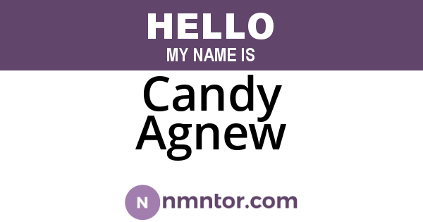 Candy Agnew