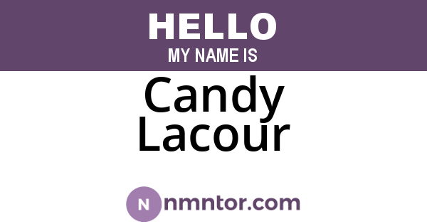 Candy Lacour