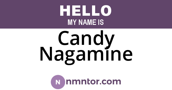 Candy Nagamine