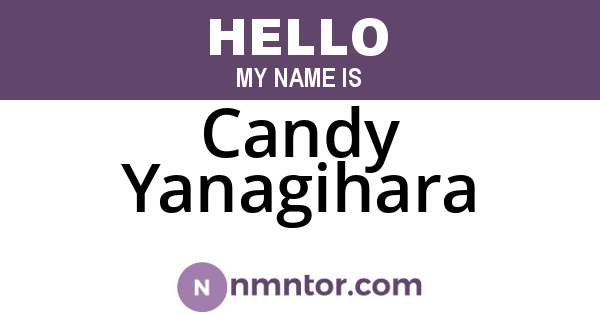 Candy Yanagihara