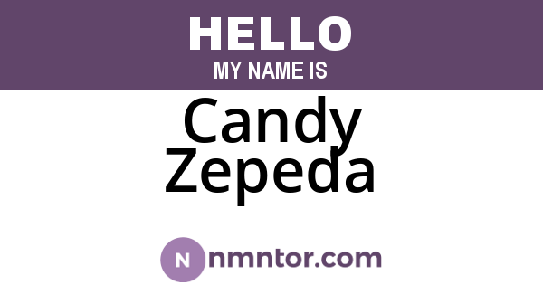 Candy Zepeda