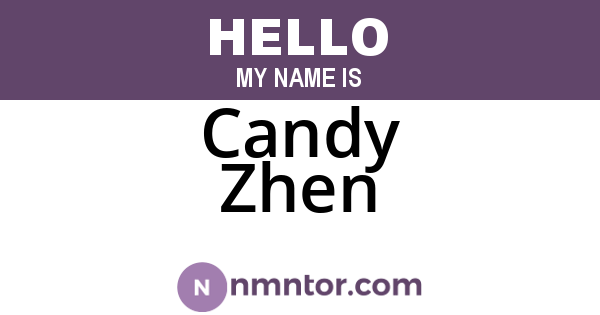 Candy Zhen