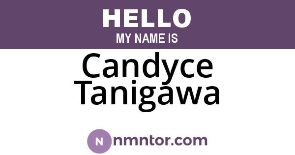 Candyce Tanigawa