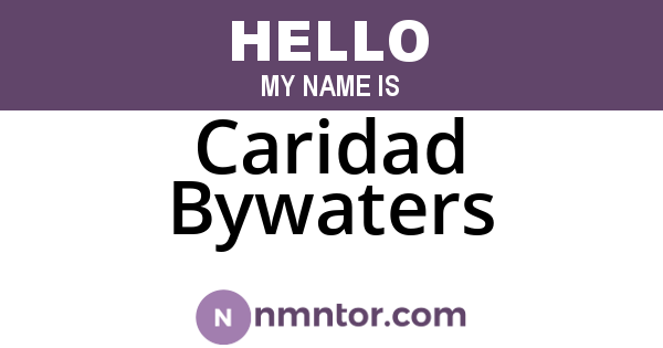Caridad Bywaters