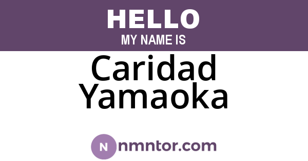 Caridad Yamaoka