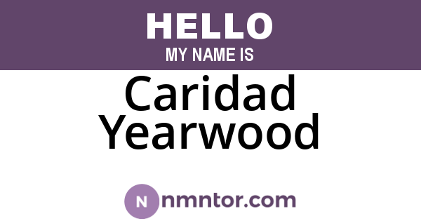 Caridad Yearwood