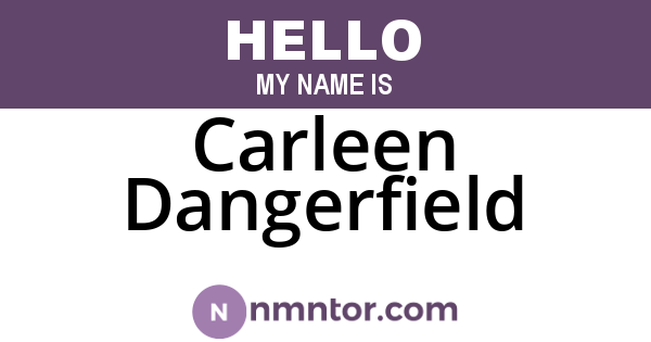 Carleen Dangerfield