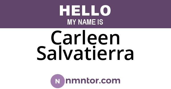 Carleen Salvatierra