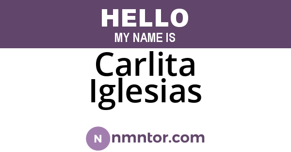 Carlita Iglesias