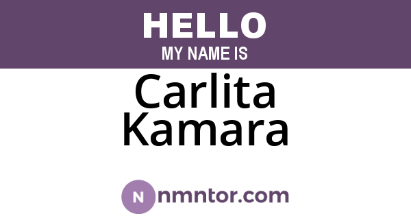 Carlita Kamara