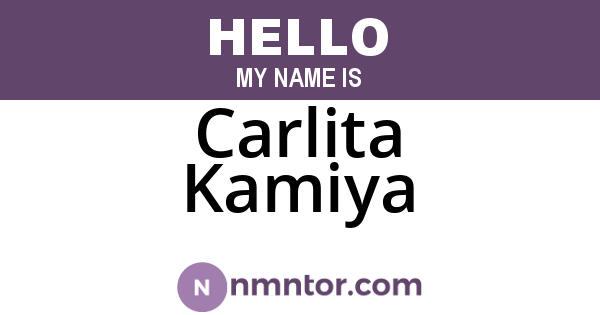 Carlita Kamiya