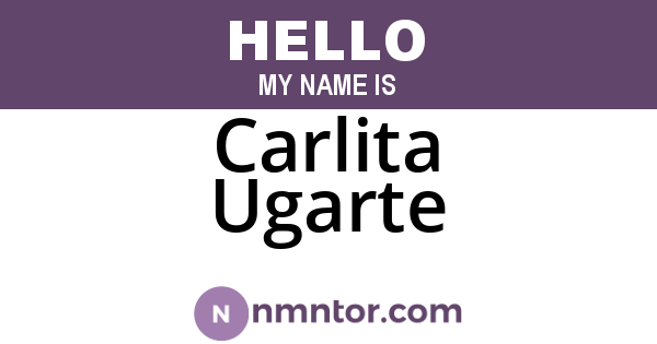 Carlita Ugarte