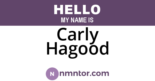 Carly Hagood