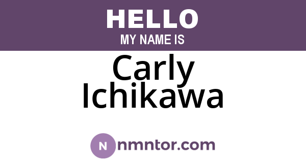 Carly Ichikawa