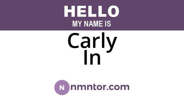Carly In