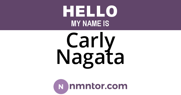 Carly Nagata