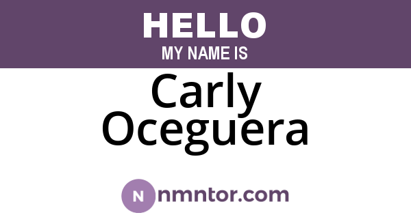 Carly Oceguera