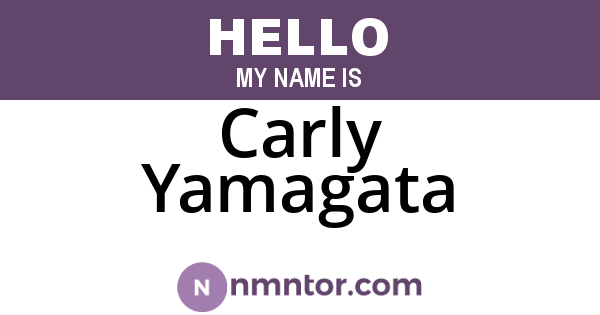 Carly Yamagata