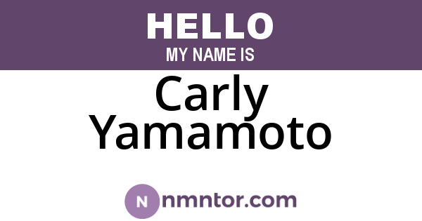 Carly Yamamoto