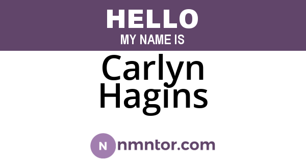 Carlyn Hagins