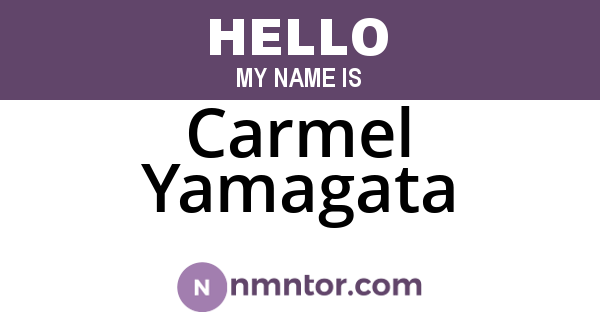 Carmel Yamagata