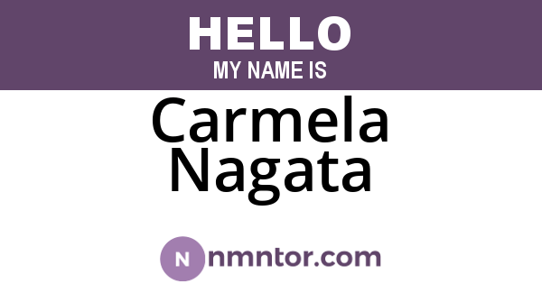 Carmela Nagata