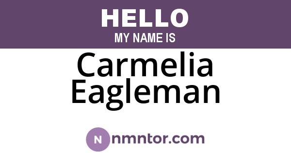 Carmelia Eagleman