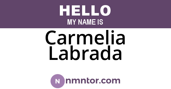 Carmelia Labrada