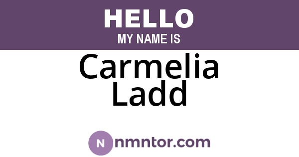 Carmelia Ladd