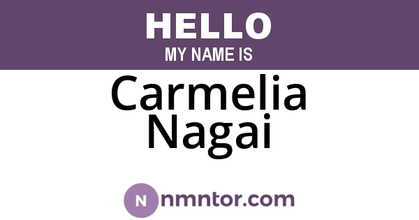 Carmelia Nagai