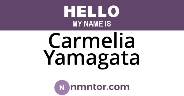 Carmelia Yamagata