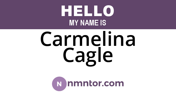 Carmelina Cagle