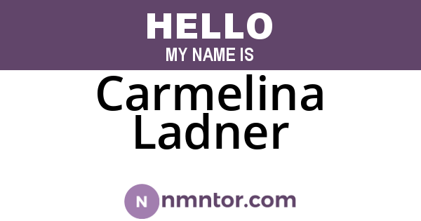 Carmelina Ladner
