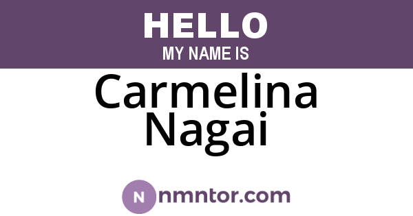 Carmelina Nagai