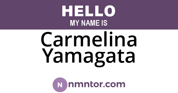 Carmelina Yamagata