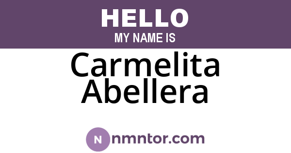 Carmelita Abellera