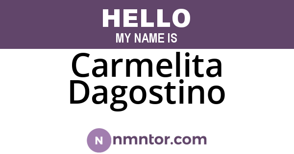 Carmelita Dagostino