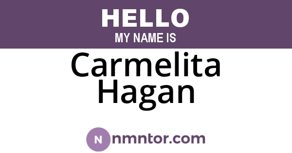 Carmelita Hagan