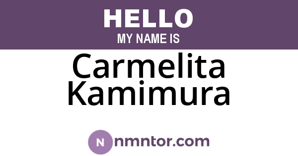 Carmelita Kamimura