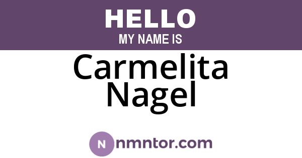 Carmelita Nagel