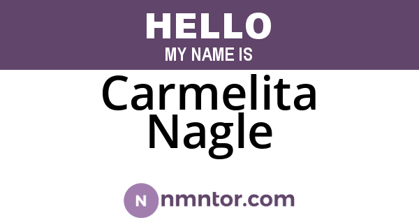 Carmelita Nagle