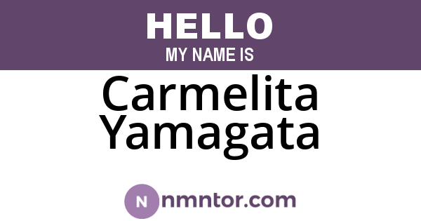 Carmelita Yamagata