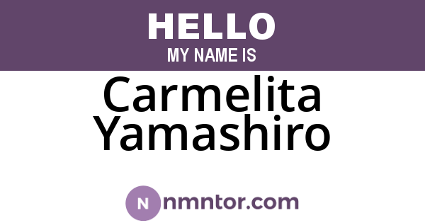 Carmelita Yamashiro