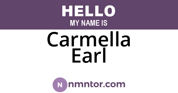 Carmella Earl