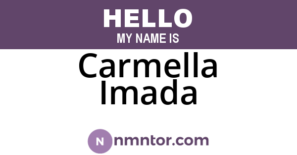 Carmella Imada